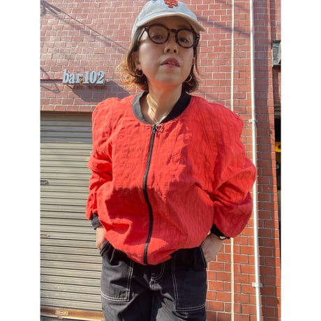 [USED] RED 🟥ZIPジャケット
