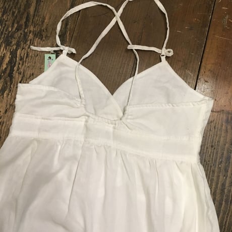 [USED]  WHITEコットンワンピース