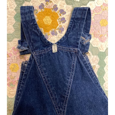 ［USED］"KEY" SHORT OVERALL🖤