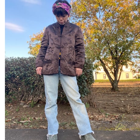 [USED] REVERSIBLE CHINA JACKET♡