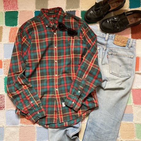 [USED] POLO Ralph Lauren チェックシャツ