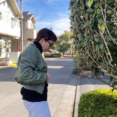 [USED] GOODサイズ！OLIVE MA-1