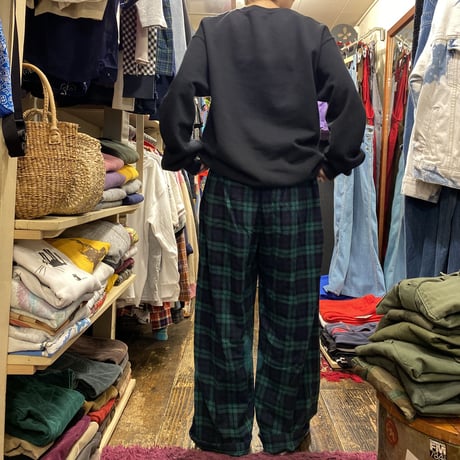 [USED] "TOMMY HILFIGER" パジャマPANTS💚