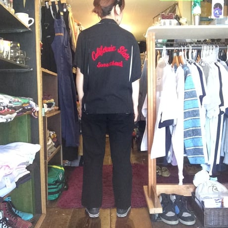 [USED] OLD レーヨンボウリングシャツ