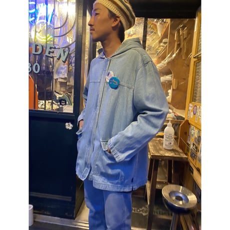 [USED] DENIM ハーフコート