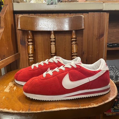 [USED] '98 NIKE  NYLON CORTEZ  RED / WHT