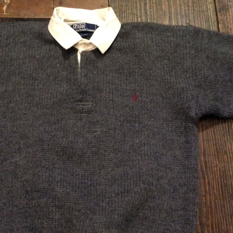 [USED] Ralph Lauren エリつきセーター