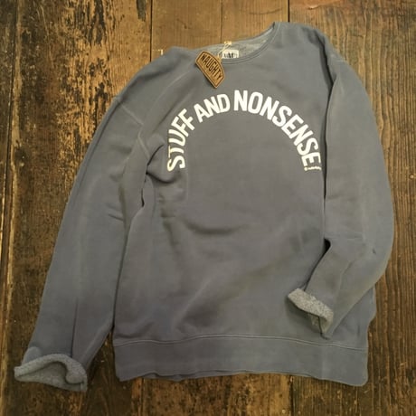 [Naughty] STUFF AND NONSENSE GRUNGE SWEAT