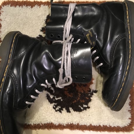 [USED] Dr.martens made in ENGLAND. 10HOLE BLACK