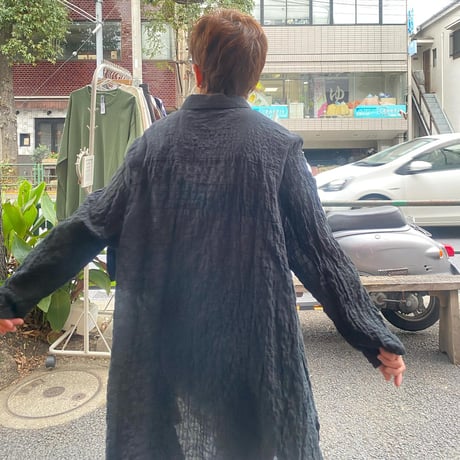 [USED] BLKシフォンシャツ🖤