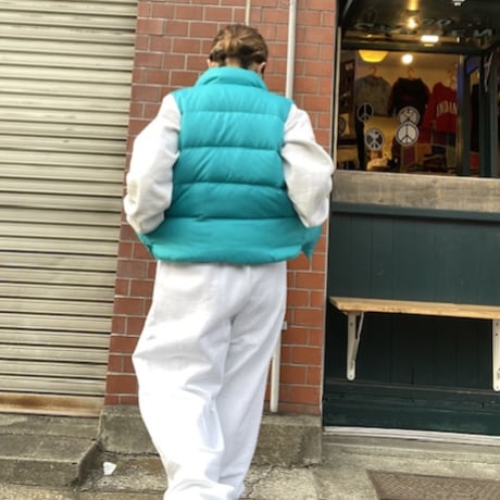 [USED]  ターコイズブルー🩵ダウンベスト