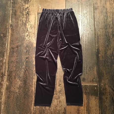 [USED] 光沢のある ベロアイージーPants