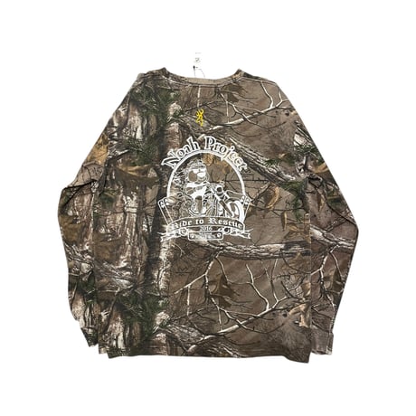 [USED] REALTREE🌲CAMO柄 L/S Tee