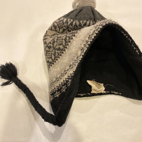 [USED] VonZipper 耳つきニット帽 /裏フリース