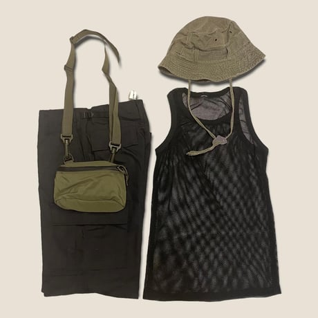 [USED]  メッシュ TANK TOP / BLK