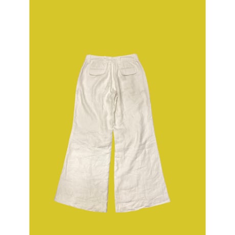 [USED] フレア LINEN PANTS