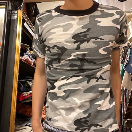 [deadstock] モノクロCAMOTee