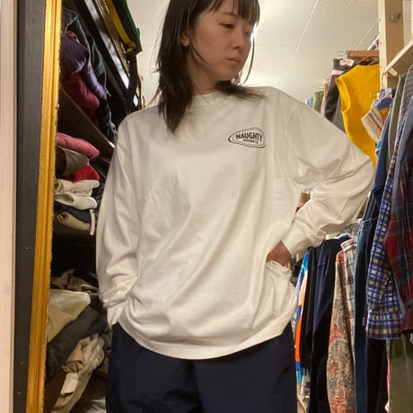 [Naughty] FAKE L/S tee
