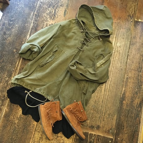 [USED]  ”for big boys”ARMY PARKA