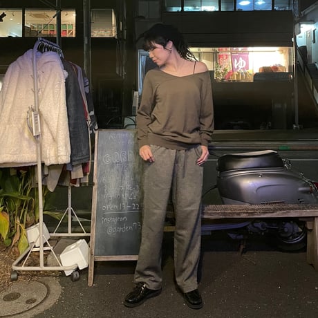 [USED] BROWN♡WOOL TOPS
