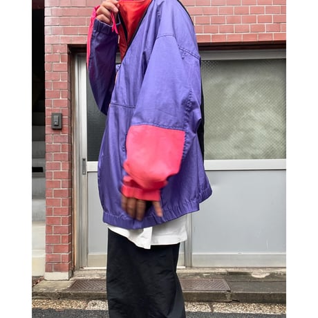 [USED] 90's Columbia NYLON JKT "inter trainer" Womens XL