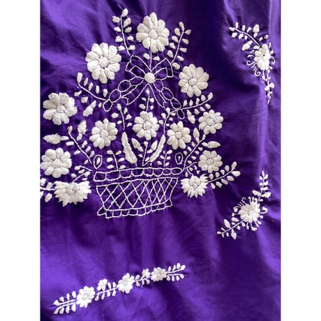 [USED] メキシカン 刺繍ワンピース