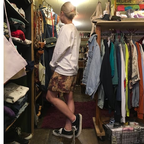 [USED] Lauren  花柄LINEN Shorts