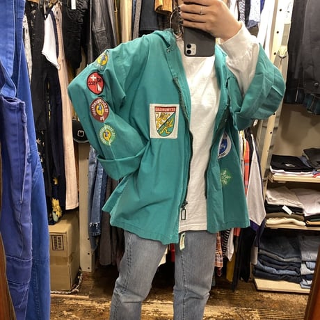 [USED] vintage "SCCV" コットンパーカー