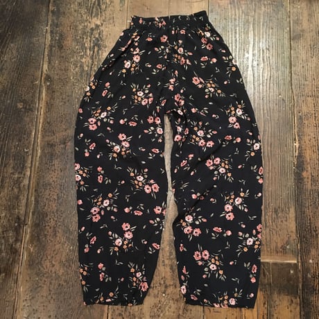 [USED] 花柄イージーpants
