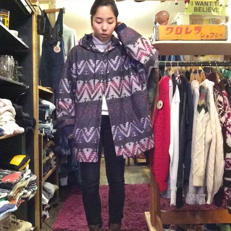 [USED] リバーシブルPARKA ！ made in ウクライナ.