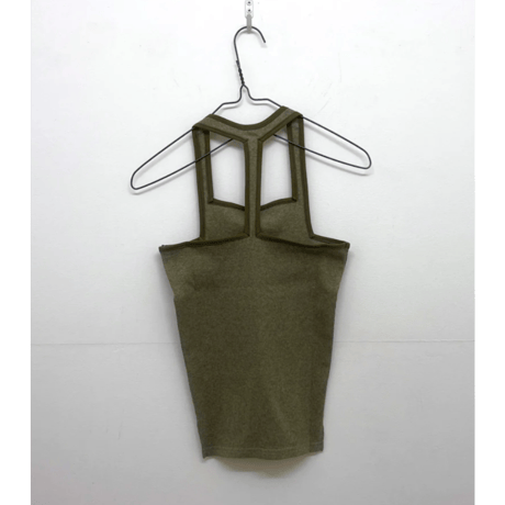 [Aquvii] "□■" TANK TOP