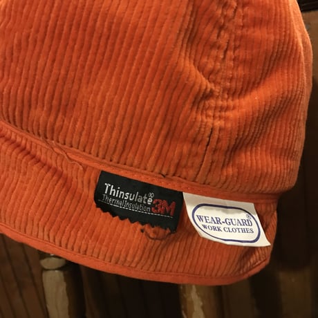 [USED] 耳付き コーデュロイ ハンティングCAP