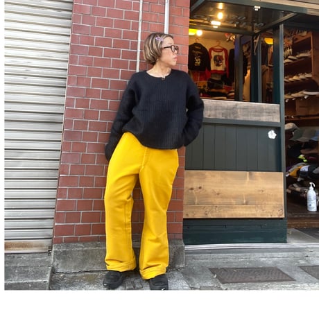 [USED] “Bonger “YELLOW フレア PANTS