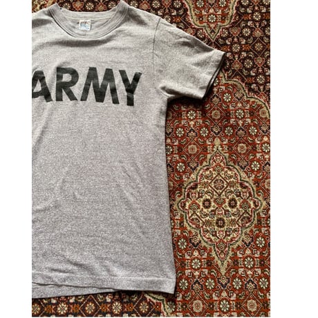 [USED] 80’s Champion ARMYプリント Tee