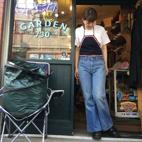 [USED] かぎ編みホルターネックTOPS