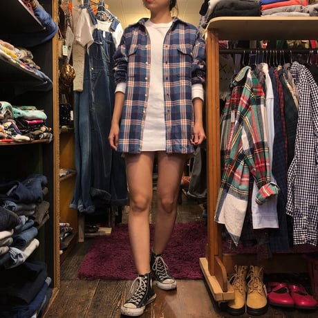 [USED] 90's GAP BIG HEAVY NEL SHIRTS