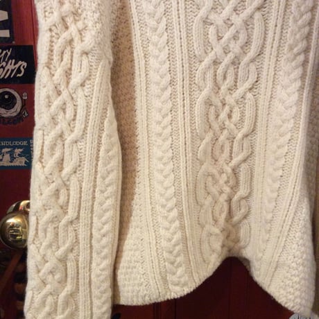 [USED]WOOL ケーブルニット