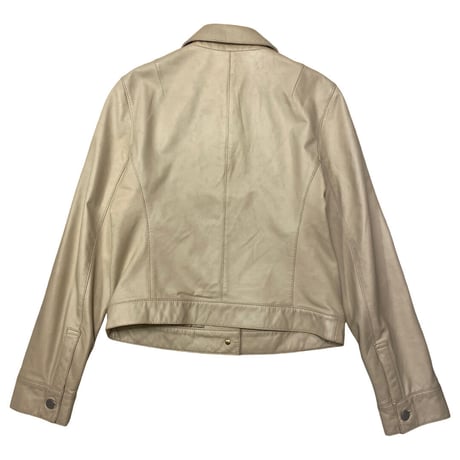 [USED] DKNY ラムレザージャケット