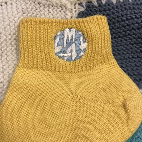 [MY LOADS ARE LIGHT] Ladys SOCKS "Clouds & Flower"