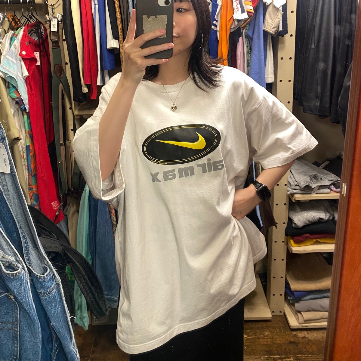 USED] ぷくぷく♡”NIKE airmax” S/S Tee | garden730
