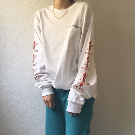 [CHEAP TIME$]  IT'S  HOT  LONG Tee