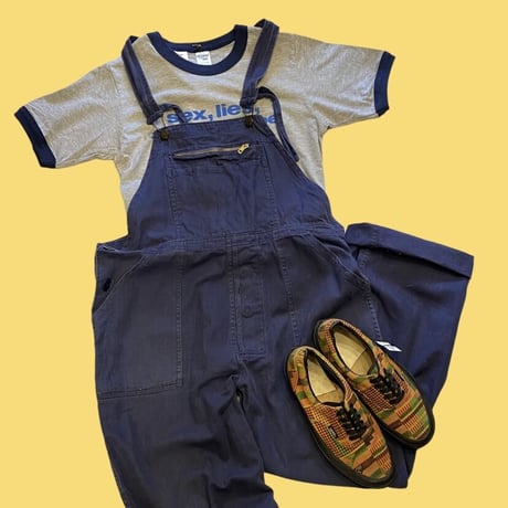 [USED] Euro vintage♡WORK OVERALL