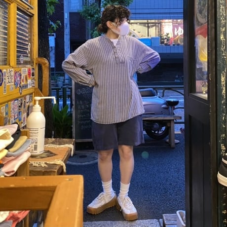 [USED] GRAMiCCi♡COTTON  SHORTS "NAVY"