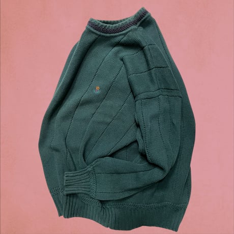 [USED] Green Hand Framed Knit 💚