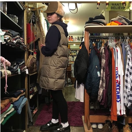 [USED] vintage  耳あて付きCAP