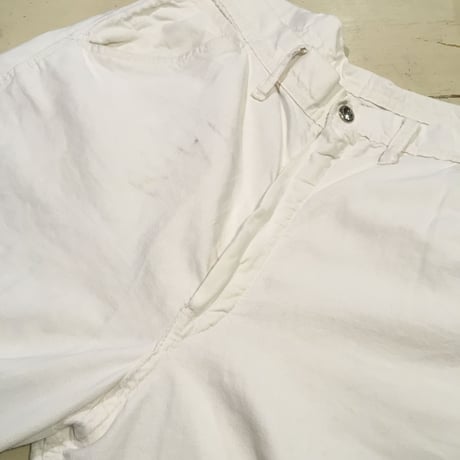 [USED] Vintage  COTTON ペインターパンツ WHITE