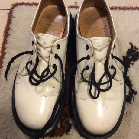 [USED] Dr.Martens  厚底 エナメル 3HOLE  made in England!