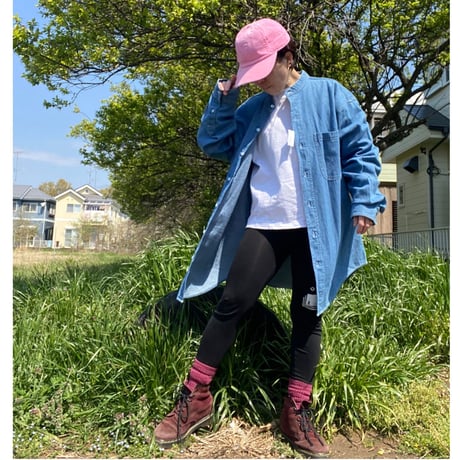 [USED] スタンドカラーDENIM シャツ