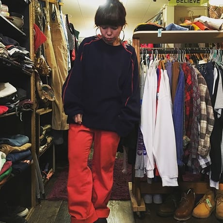 [USED] きれいな朱色ペインターPANTS
