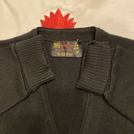 [USED] シンプルBLACK ニットカーディガン